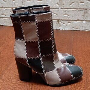 CATO Patchwork Boots sz 8